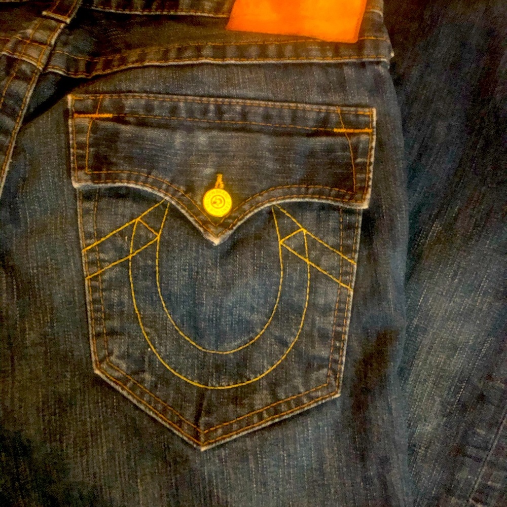 True Religion Men’s Bootcut Jeans 36x34